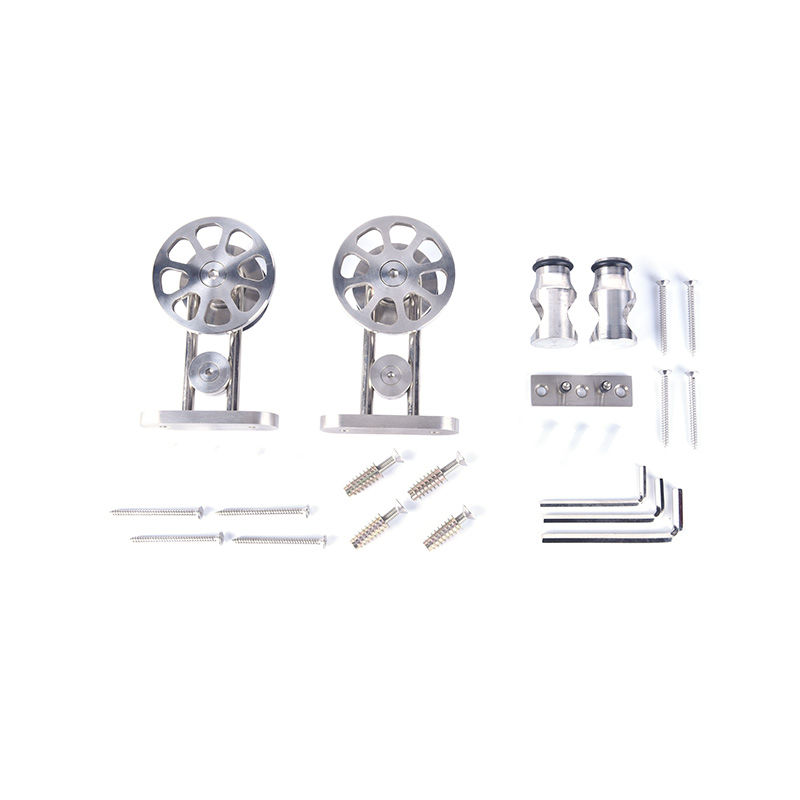 Kit di diapositiva della porta del fienile in acciaio inossidabile